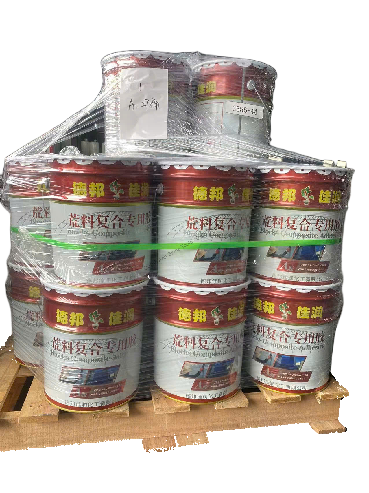 Keo epoxy bọc tăng cứng block đá - Ảnh 4