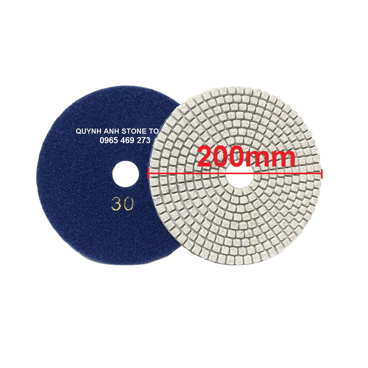 Lá số đánh bóng 200mm